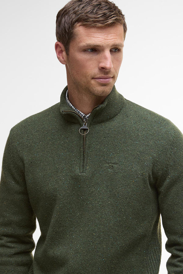 Maglione con zip corta Essential Tisbury