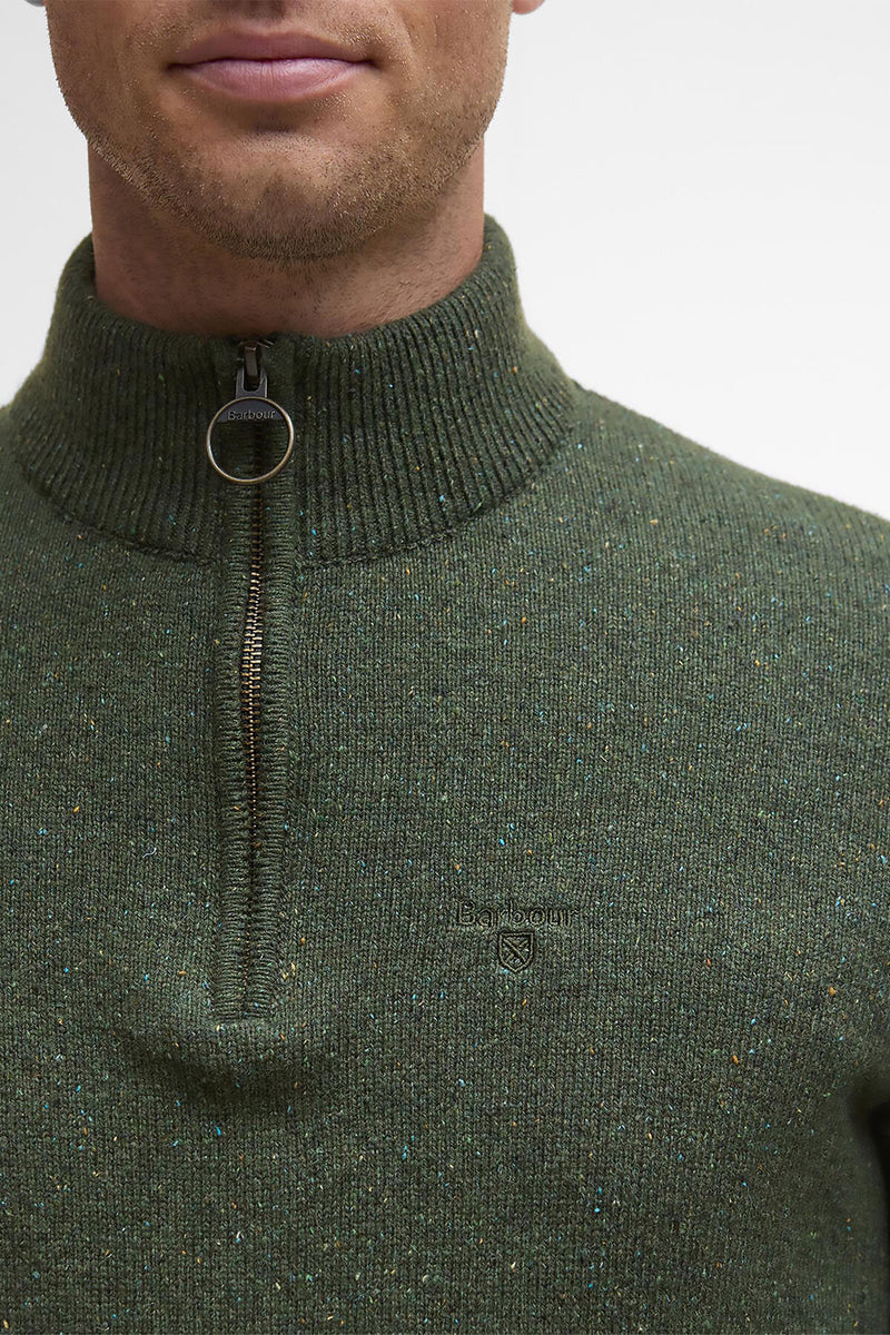 Maglione con zip corta Essential Tisbury