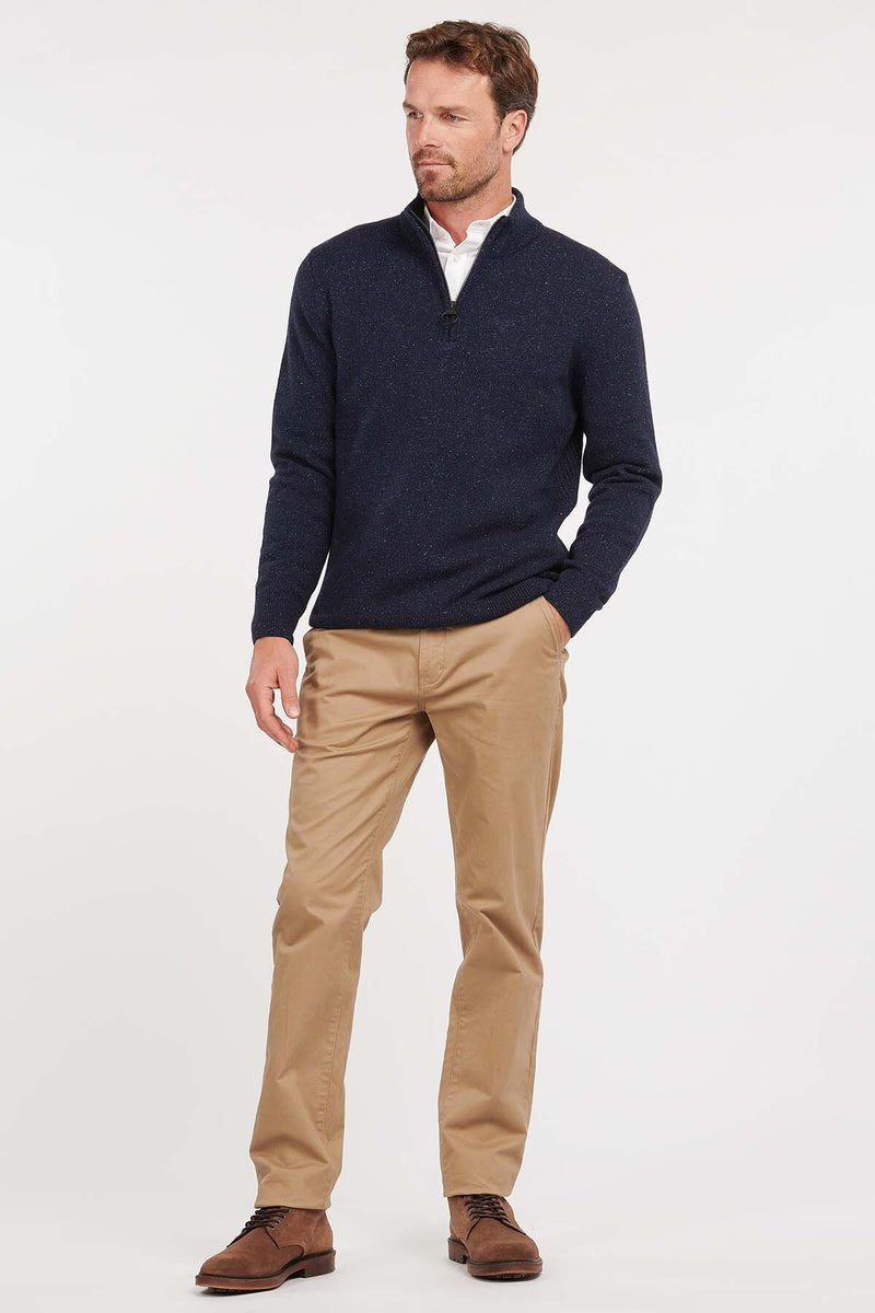 Essential Tisbury Half Zip Knitted Jumper