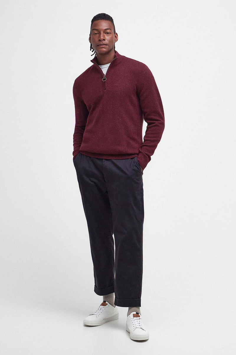 Essential Tisbury Half Zip Knitted Jumper