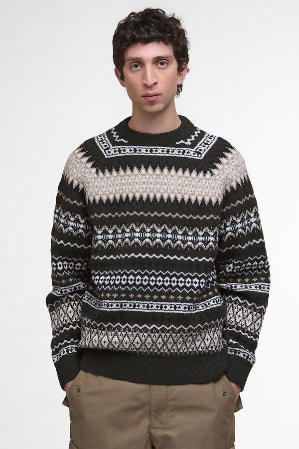 Maglione girocollo Fair Isle Hase