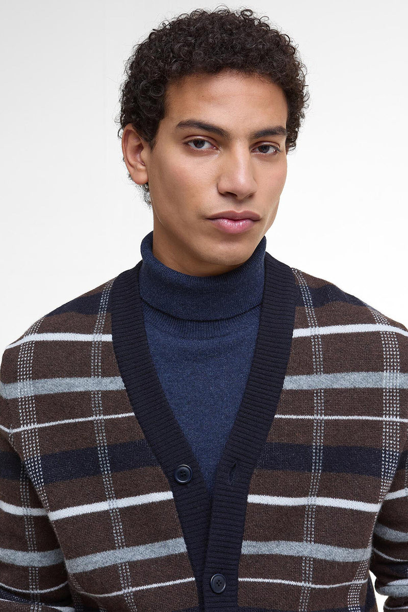 Cardigan in tartan Kane Barbour