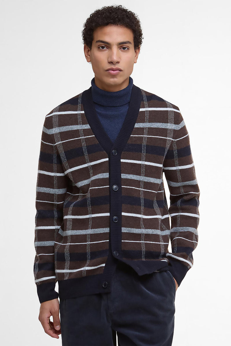Cardigan in tartan Kane Barbour