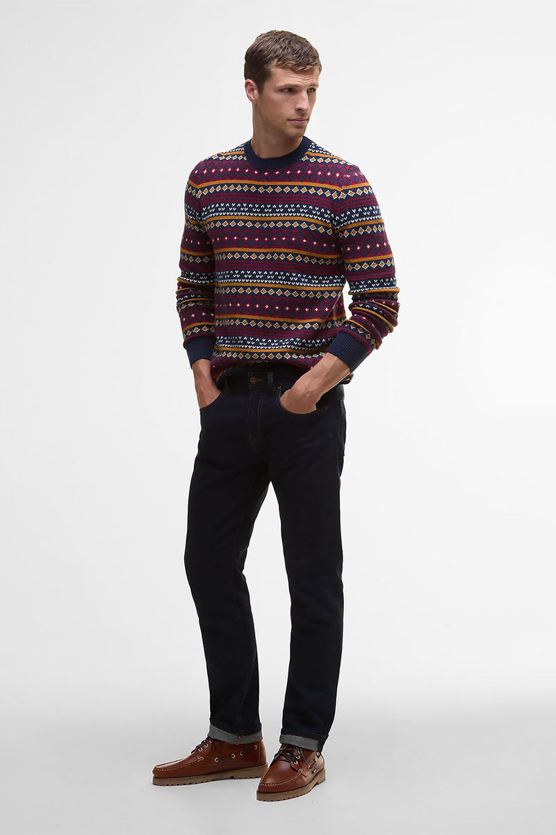 Maglione girocollo Easdale Fair Isle Barbour