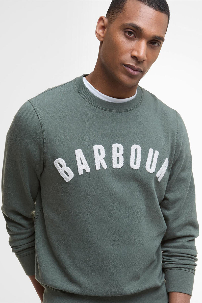 Felpa girocollo Essential in stile preppy con logo