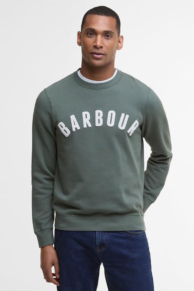 Felpa girocollo Essential in stile preppy con logo