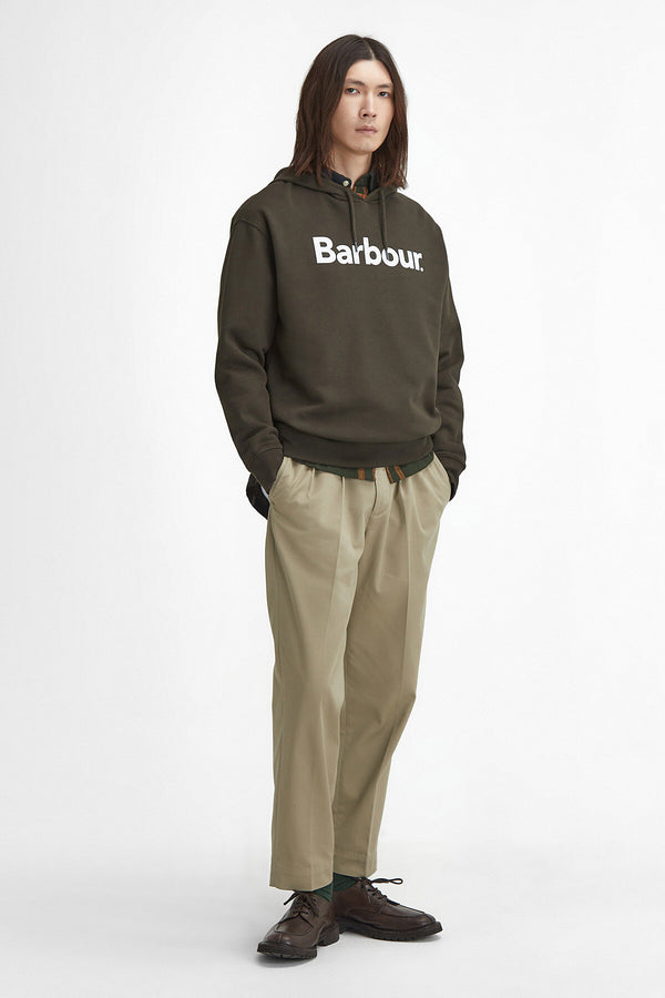 Felpa con cappuccio oversize Nicholas in cotone spazzolato