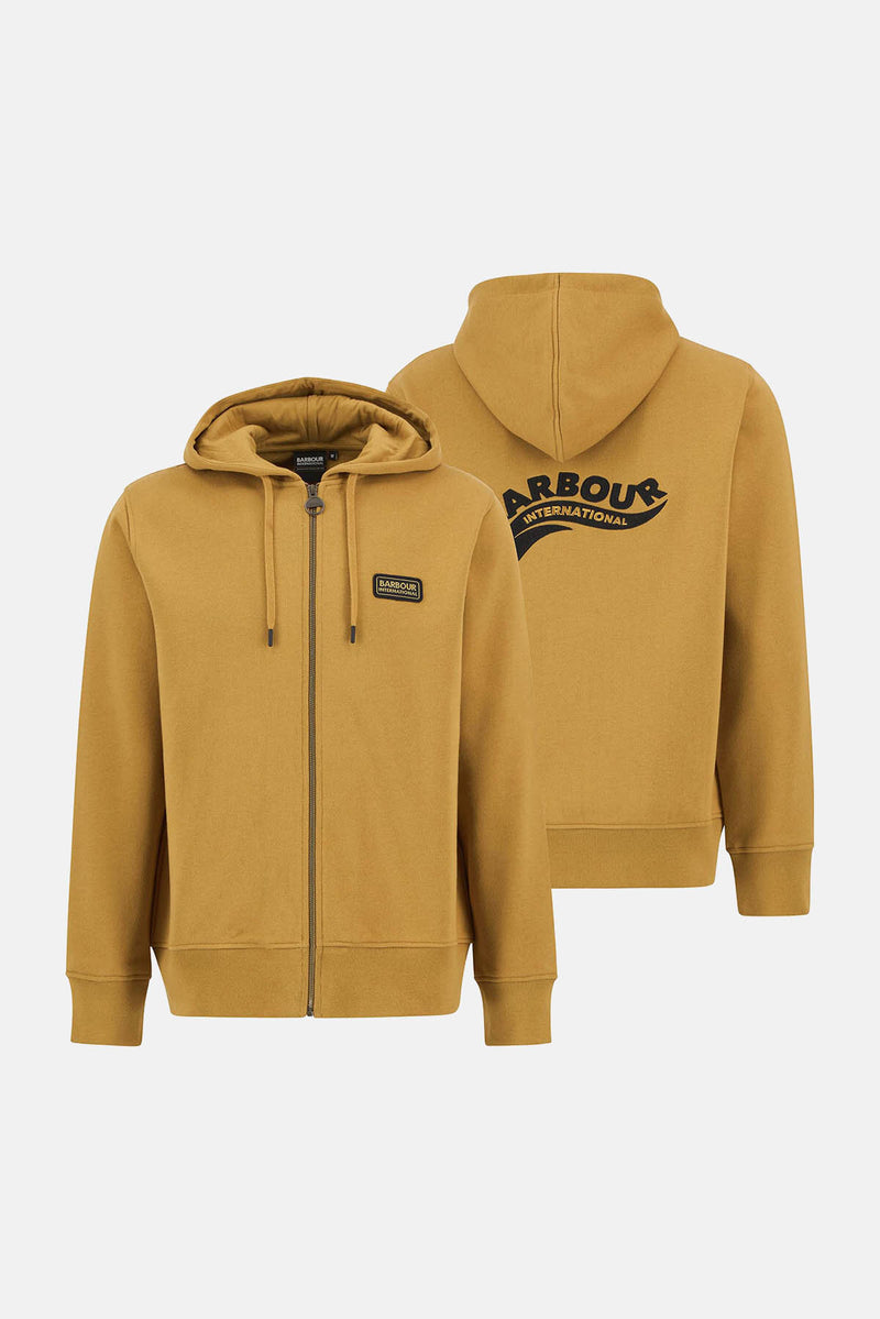 Felpa con cappuccio e chiusura a zip Donnington