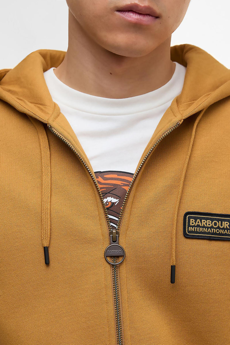 Felpa con cappuccio e chiusura a zip Donnington