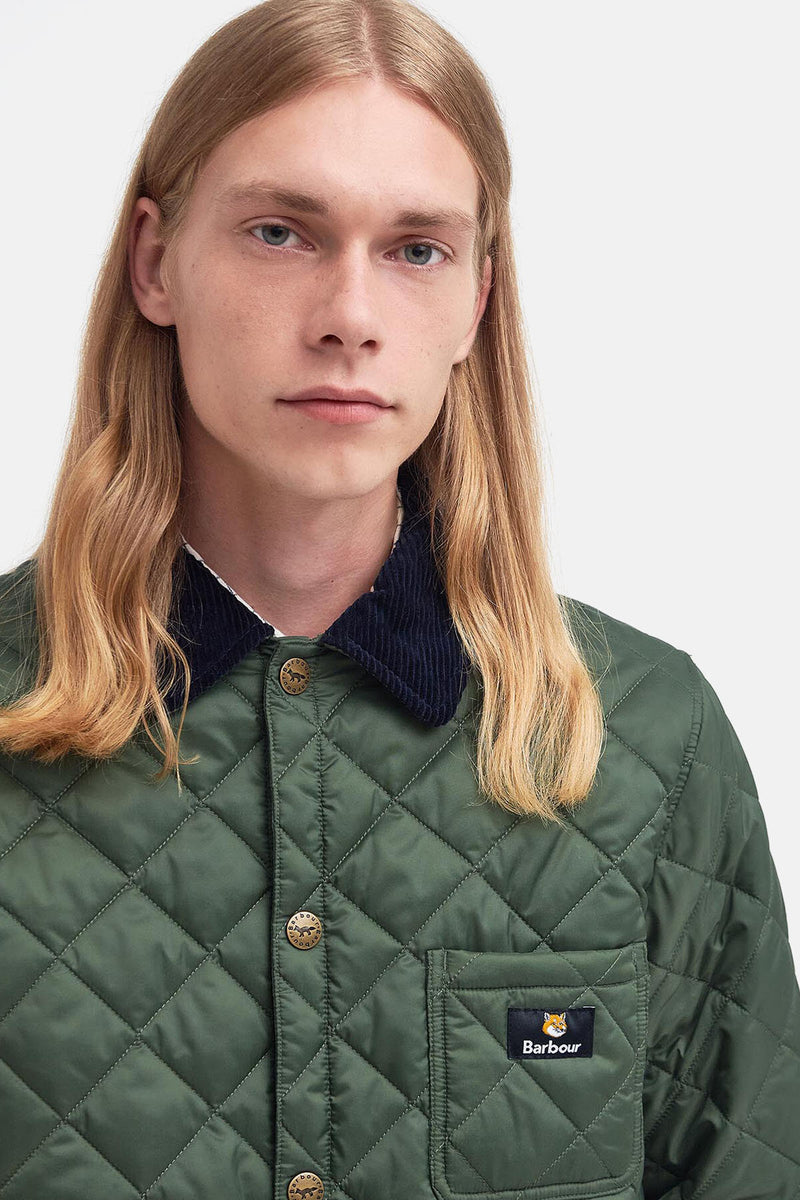 Giacca trapuntata Kenning Barbour x Maison Kitsuné