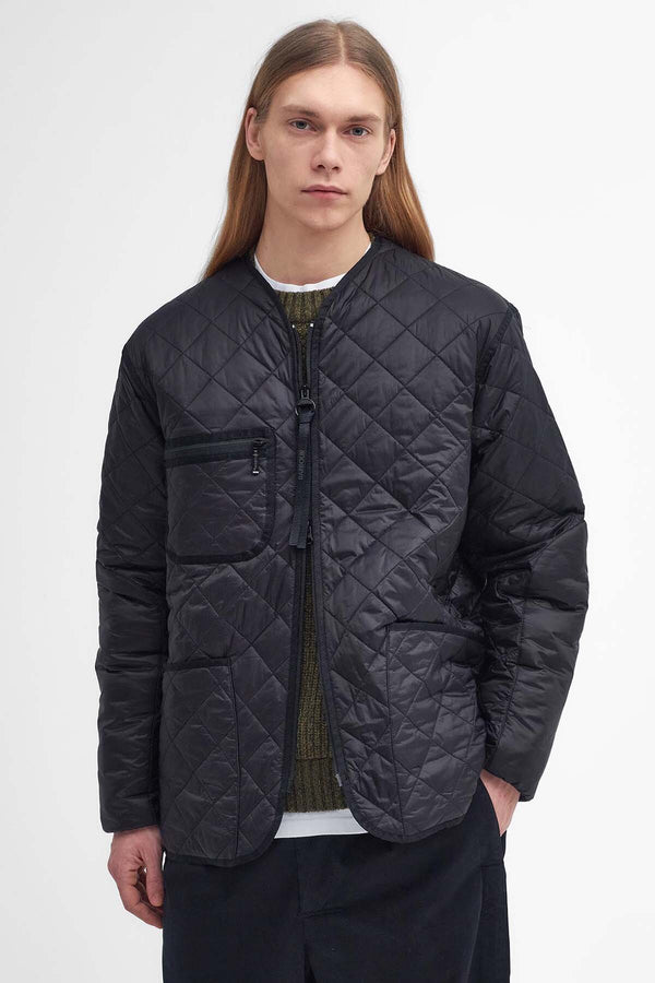 Gilet trapuntato Liddesdale Barbour