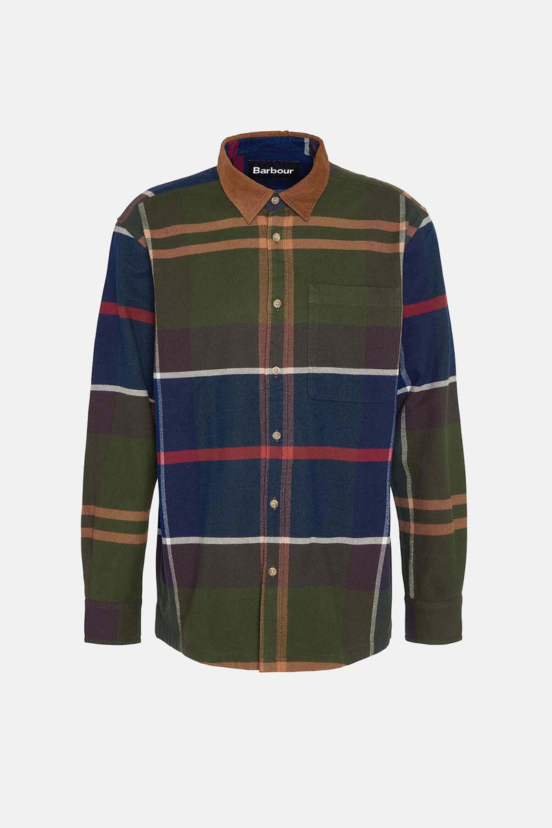 Camicia in tartan oversize a maniche lunghe Bushlane Barbour