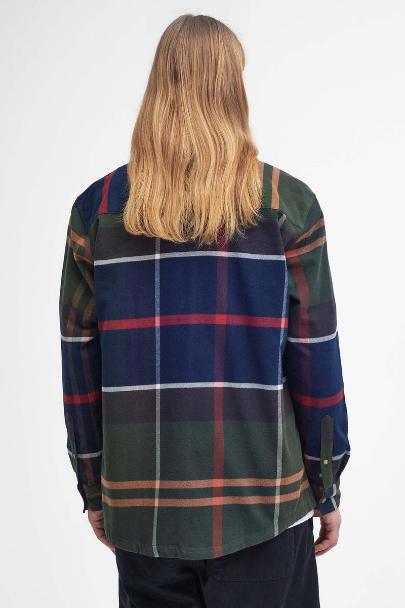 Camicia in tartan oversize a maniche lunghe Bushlane Barbour