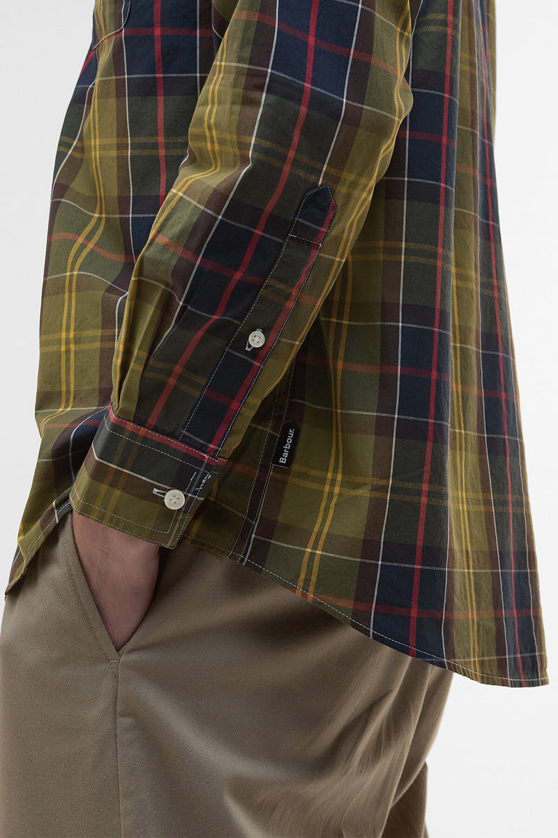 Taggon Tartan Oversized Shirt