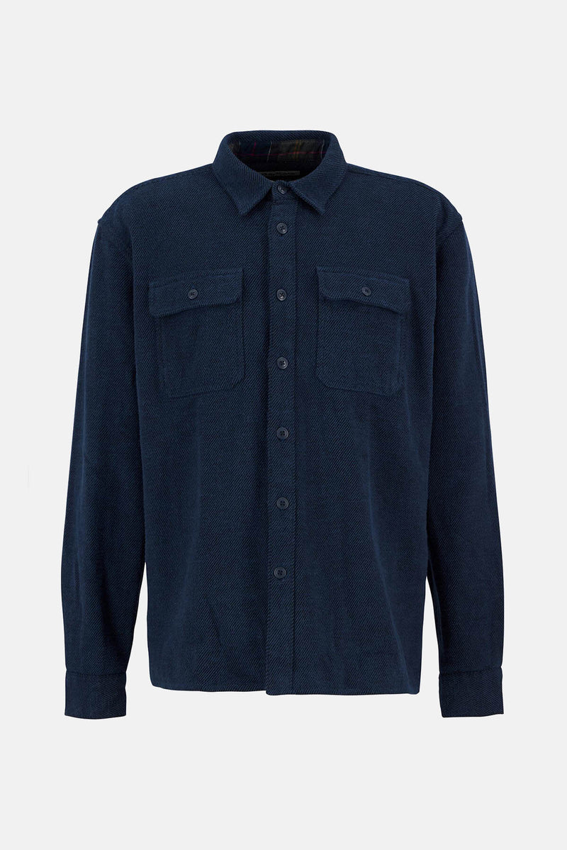 Barbour Baystone Relaxed Long-Sleeved Shirt