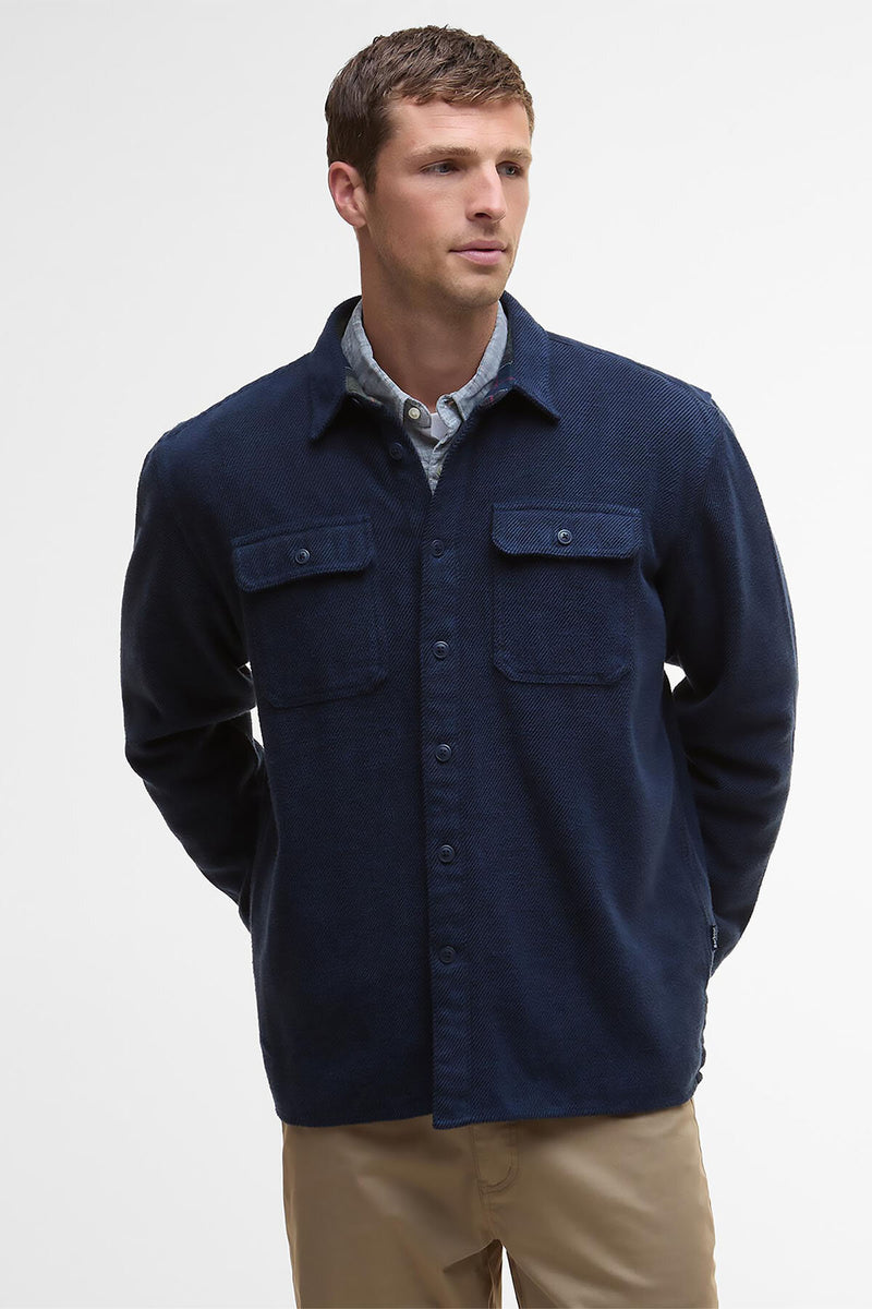 Barbour Baystone Relaxed Long-Sleeved Shirt