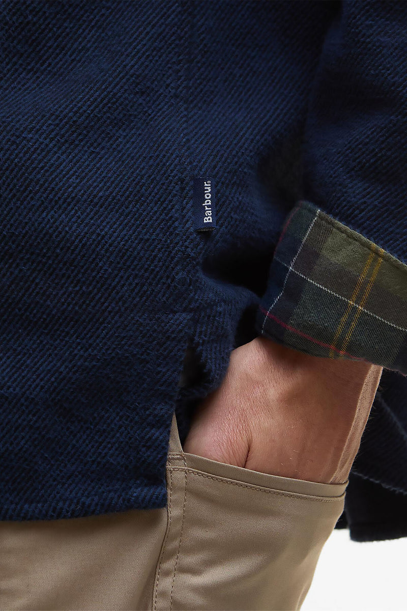 Barbour Baystone Relaxed Long-Sleeved Shirt
