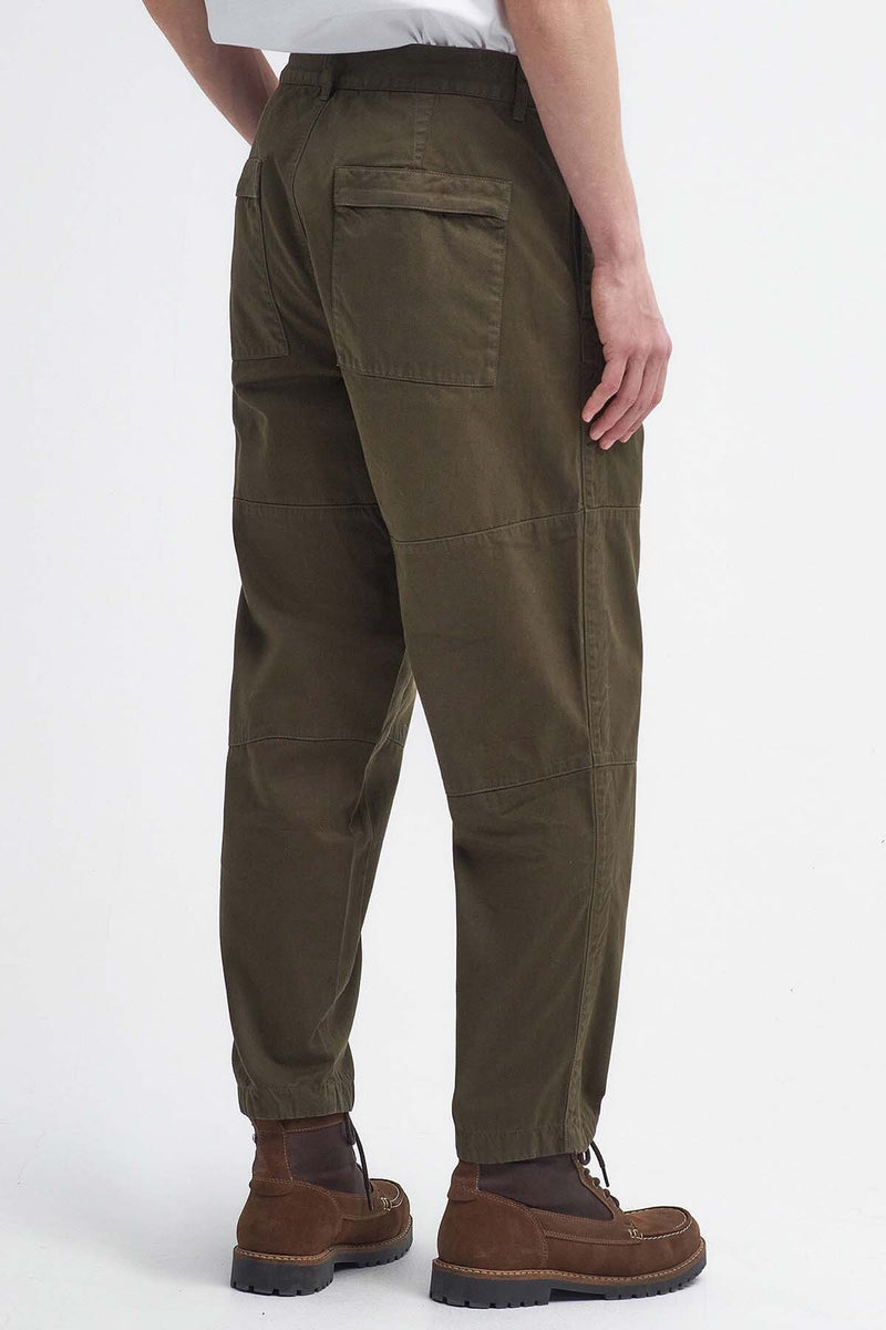 Pantaloni Oakmoor in twill dalla vestibilità comoda Barbour