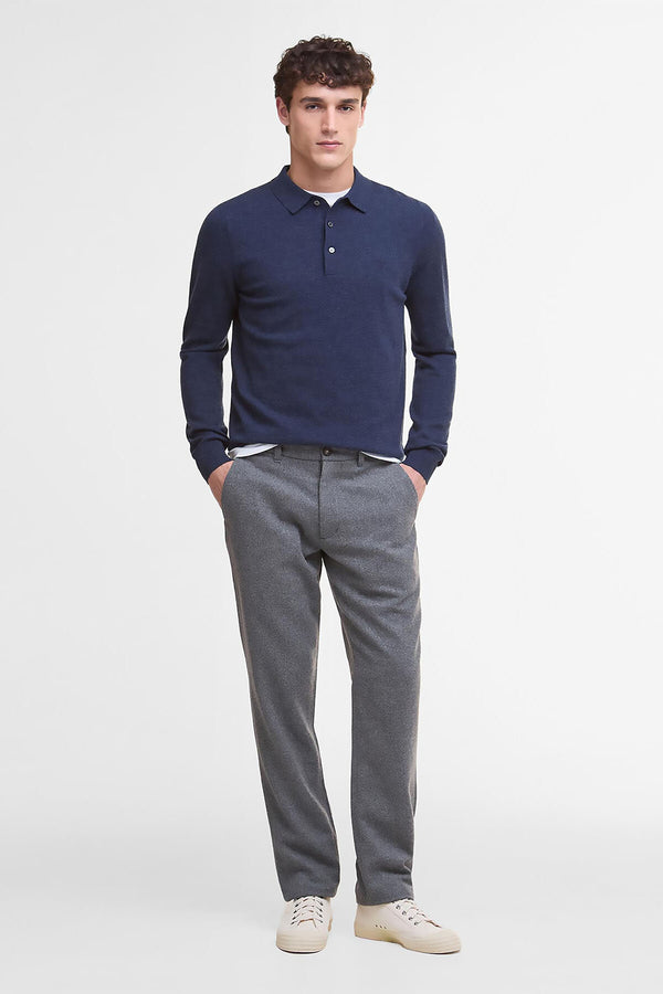 Pantaloni in misto lana dalla vestibilità leggermente aderente Barbour
