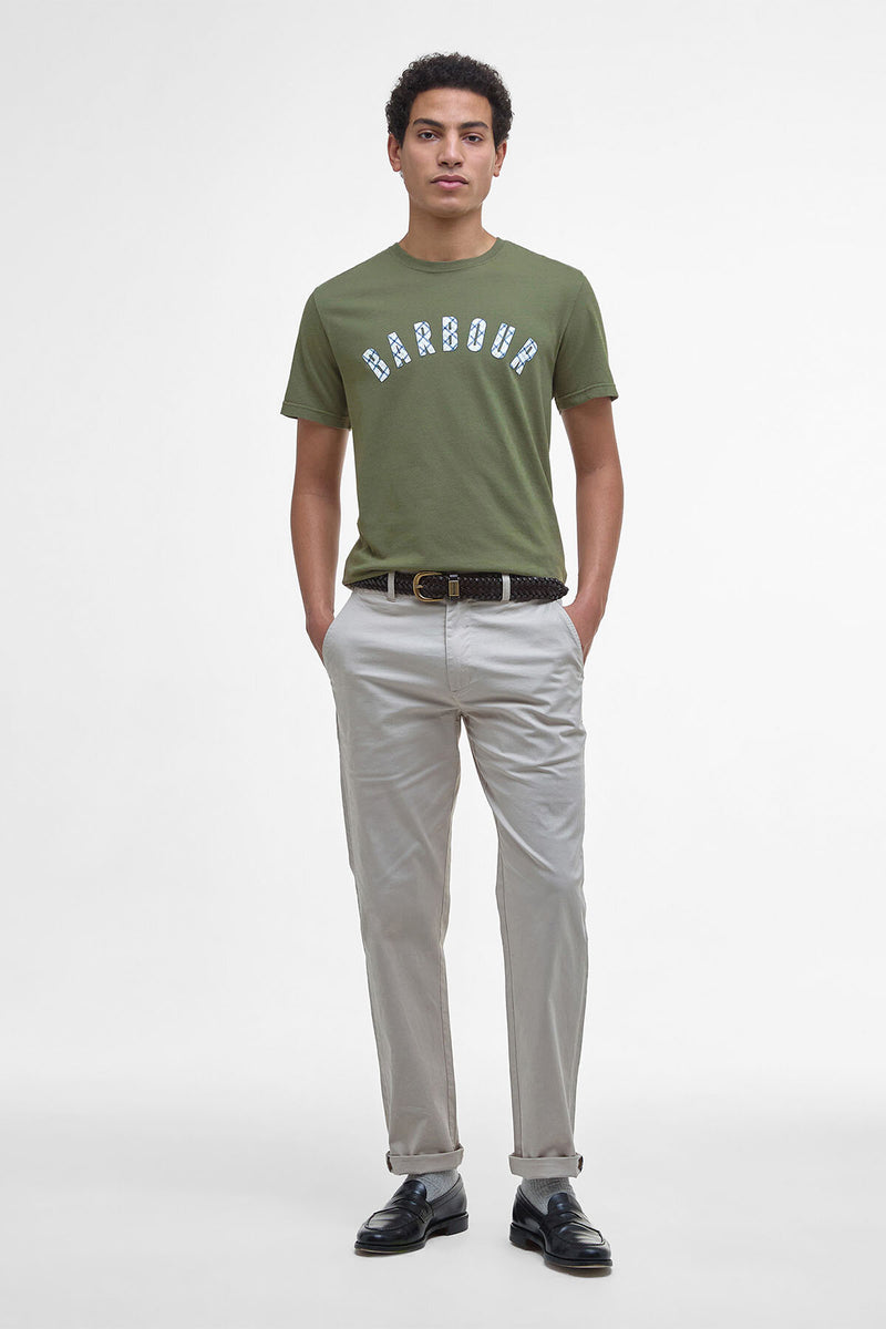 Torpoint Tartan Logo T-Shirt