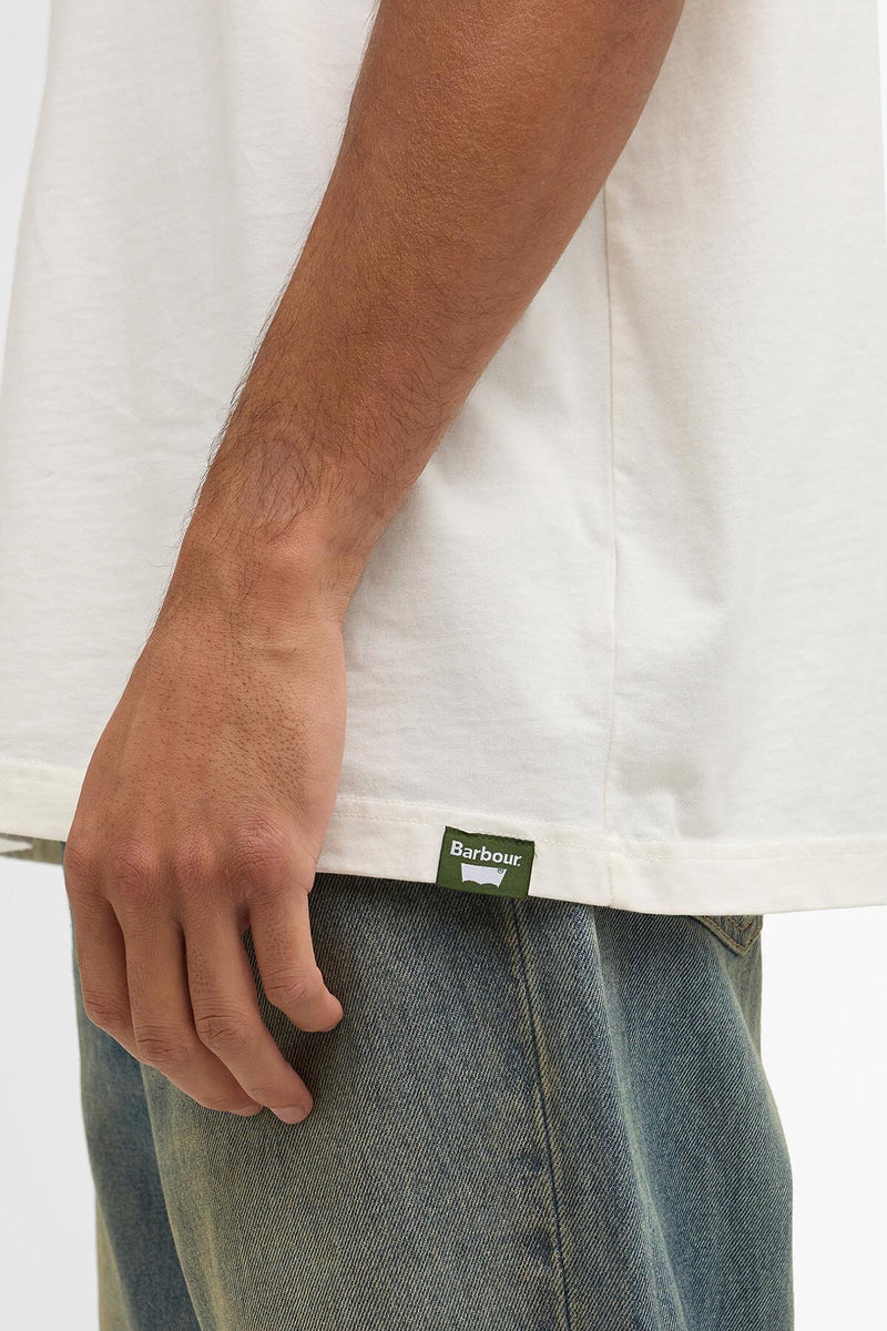T-shirt con stampa Barbour x Levi's