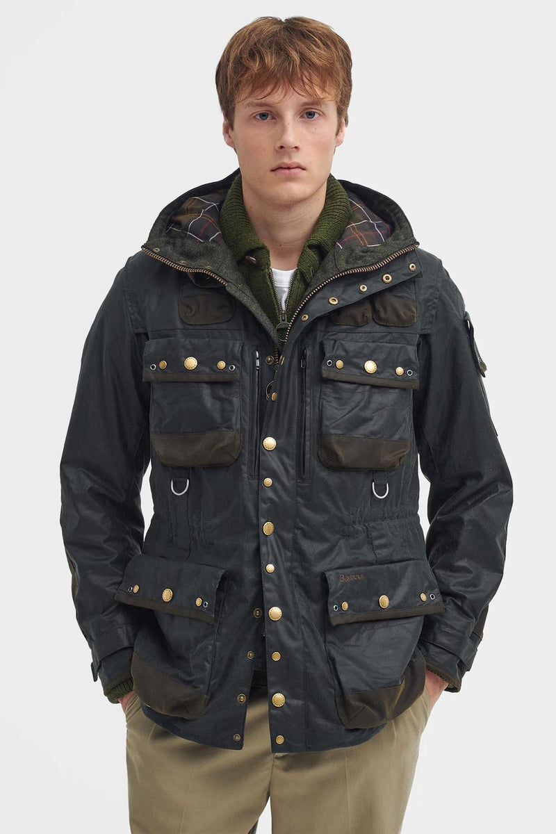 Giacca cerata Military Barbour x TO KI TO