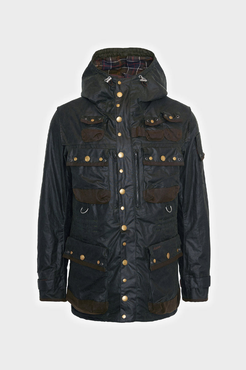 Giacca cerata Military Barbour x TO KI TO