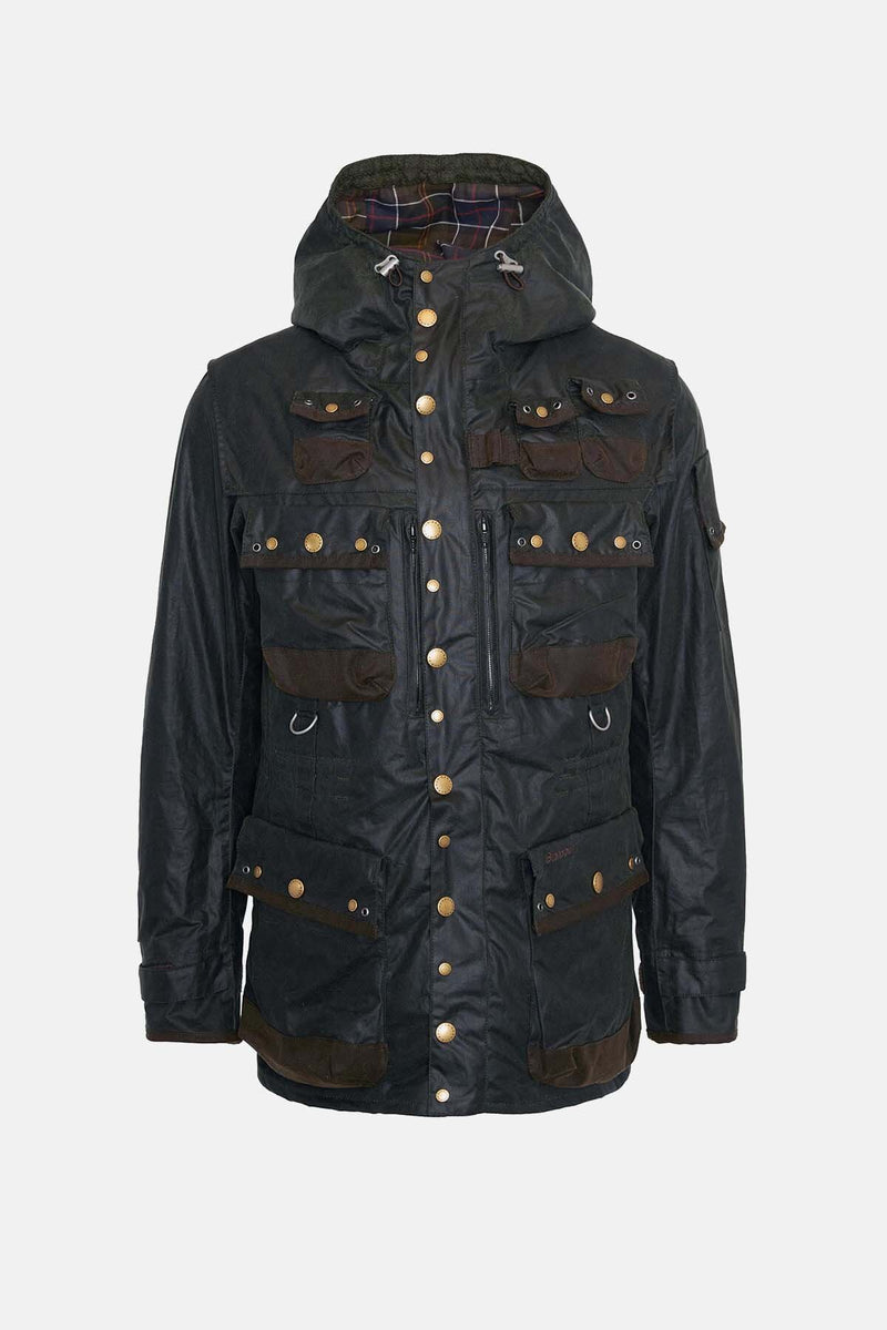 Giacca cerata Military Barbour x TO KI TO