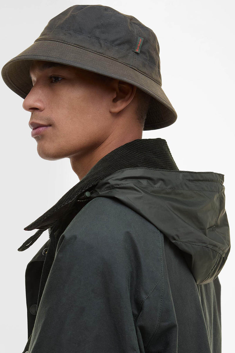 Barbour x Crocs Oversized Bedale Waxed Jacket