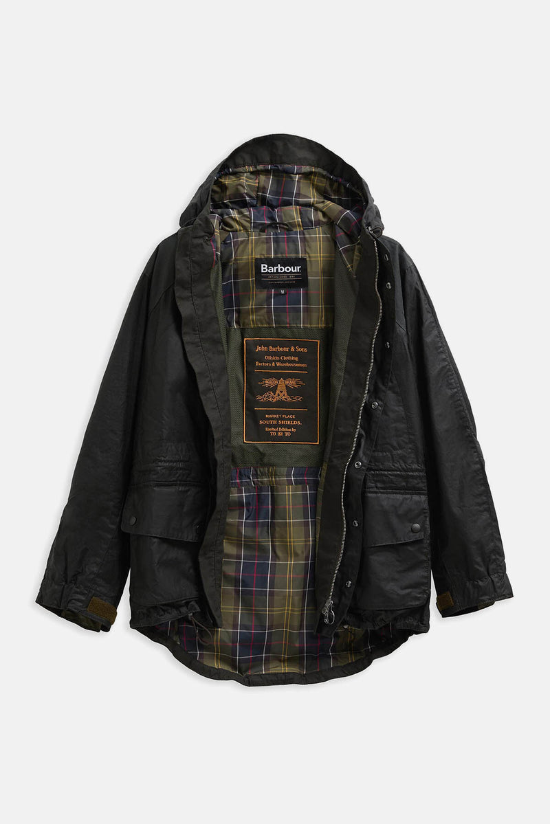 Barbour x TO KI TO Mountain Waxed Jacket