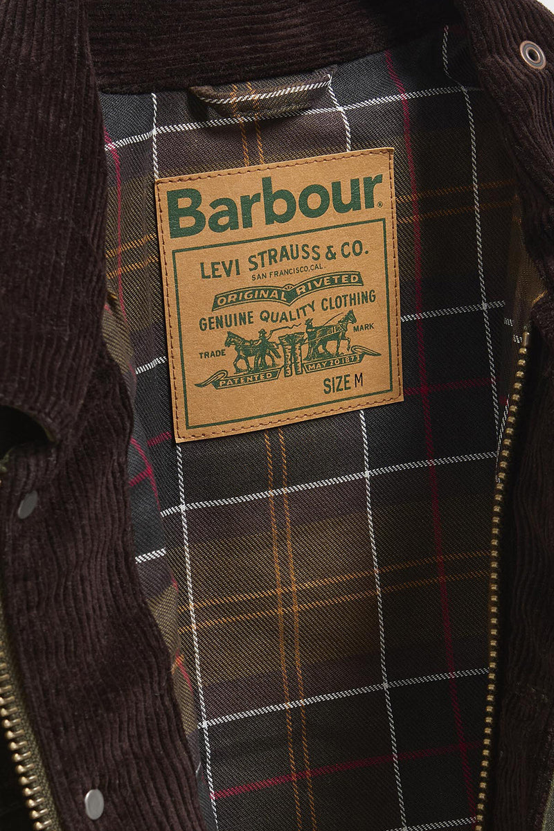 Giacca cerata Type II Barbour x Levi’s