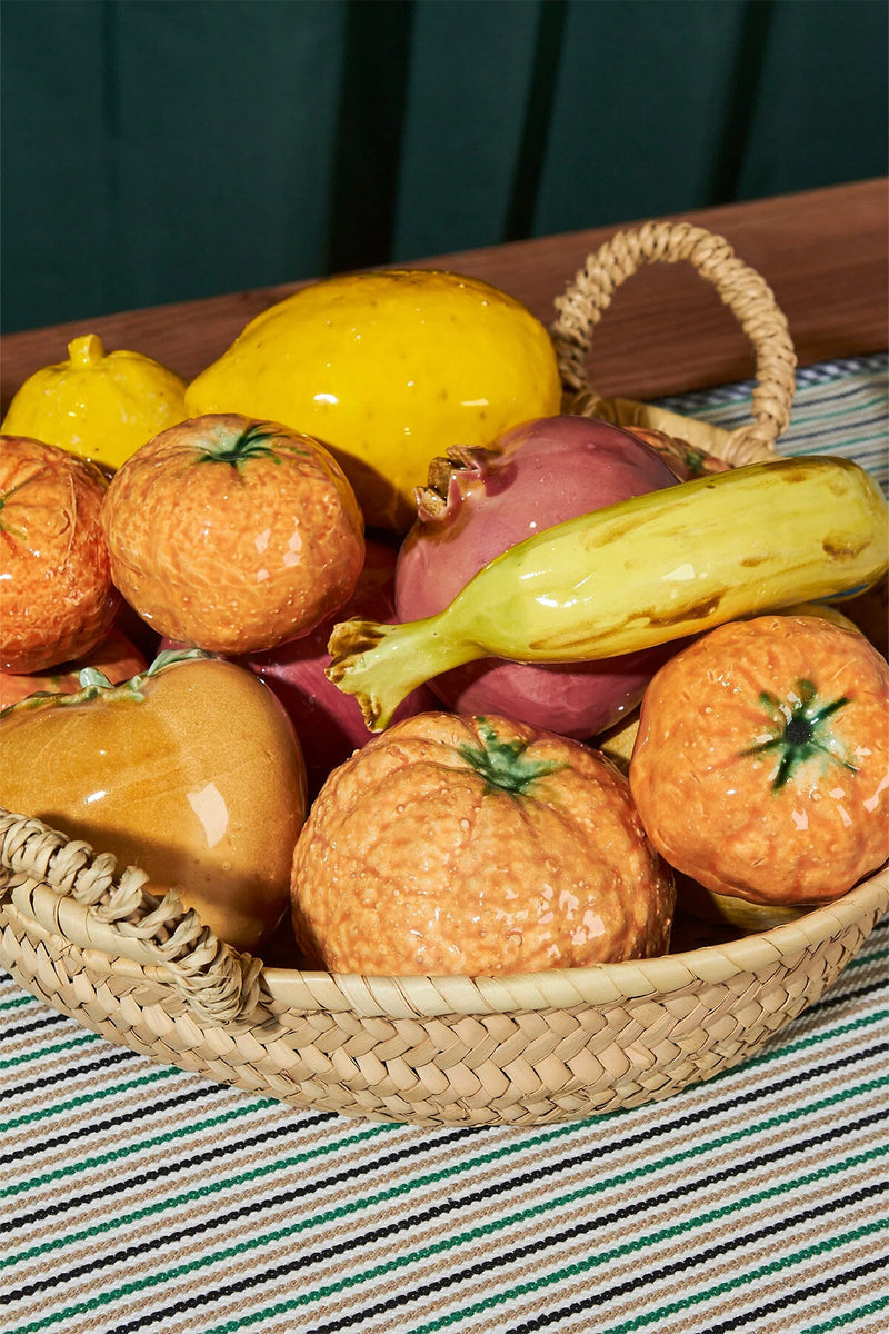Glazed Ceramic Orange