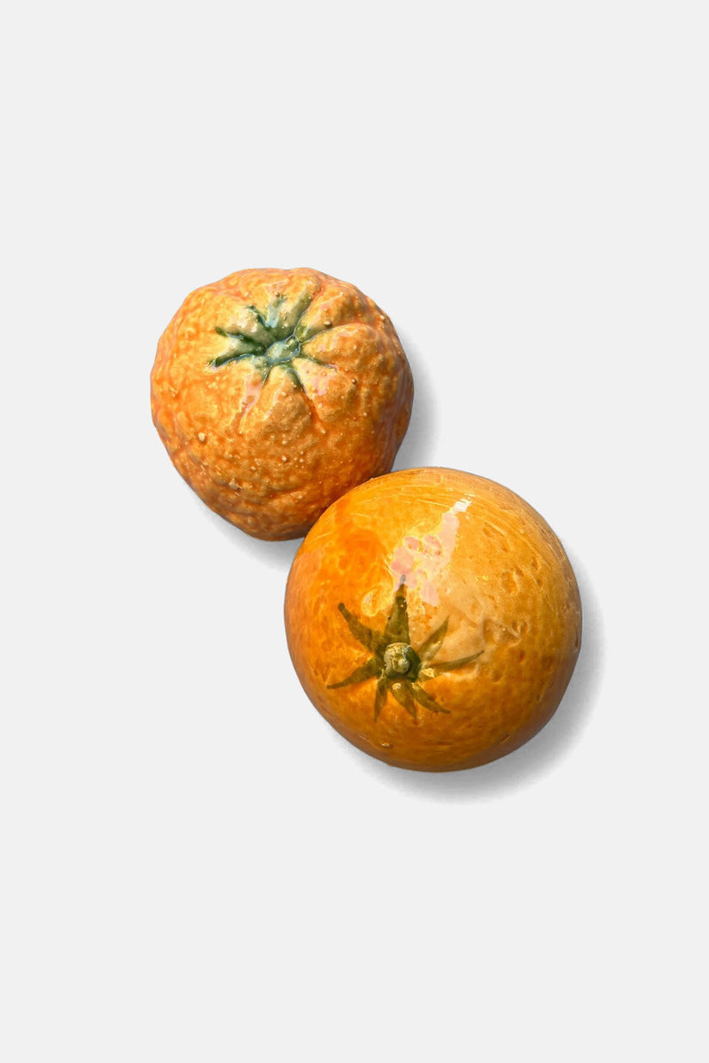 Glazed Ceramic Orange