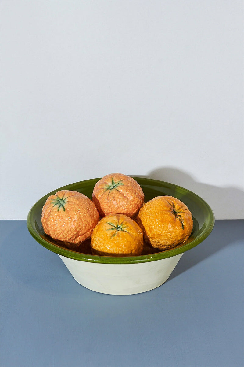 Glazed Ceramic Orange