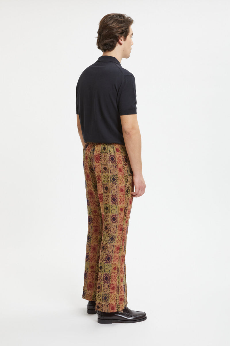 Pantaloni con coulisse Boot-Cut