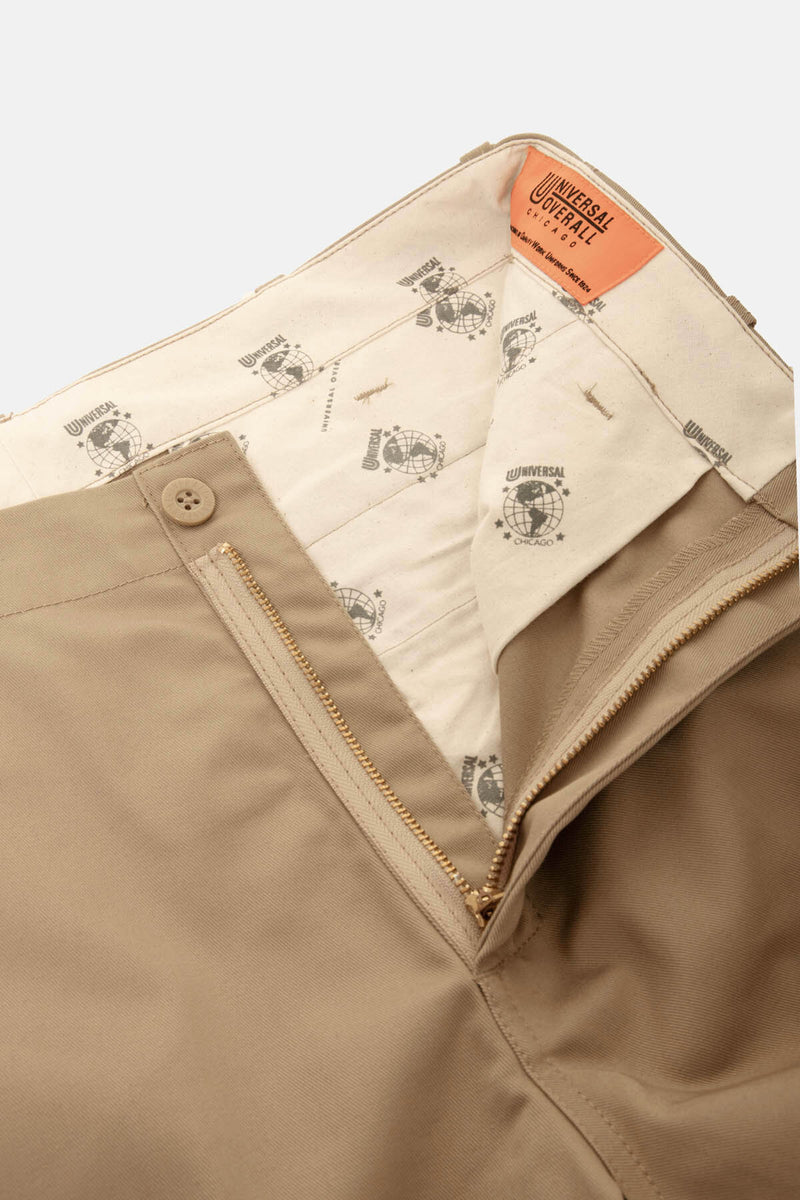 Pantaloni in Twill Taglio Dritto