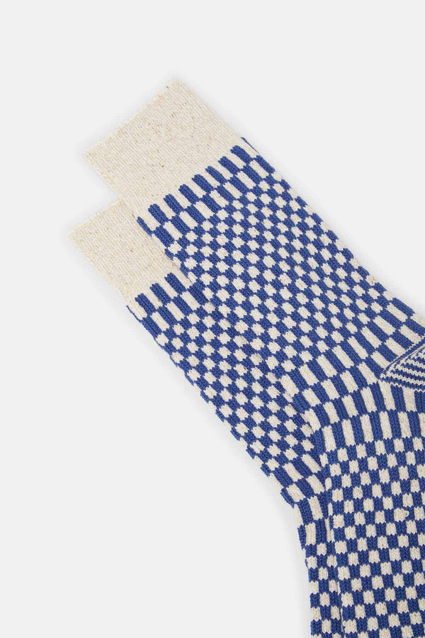 Checkerboard pattern Socks
