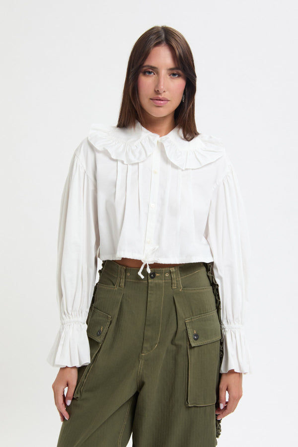 Monogram Stitch Spencer Shirt