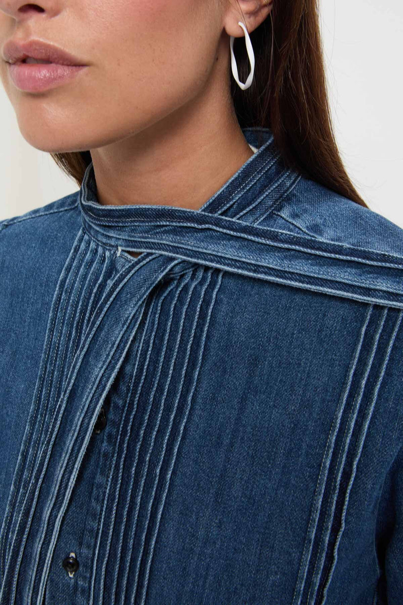 Ribbon Tie Blouse