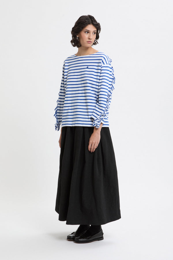 Swallow Frill Basque Shirt