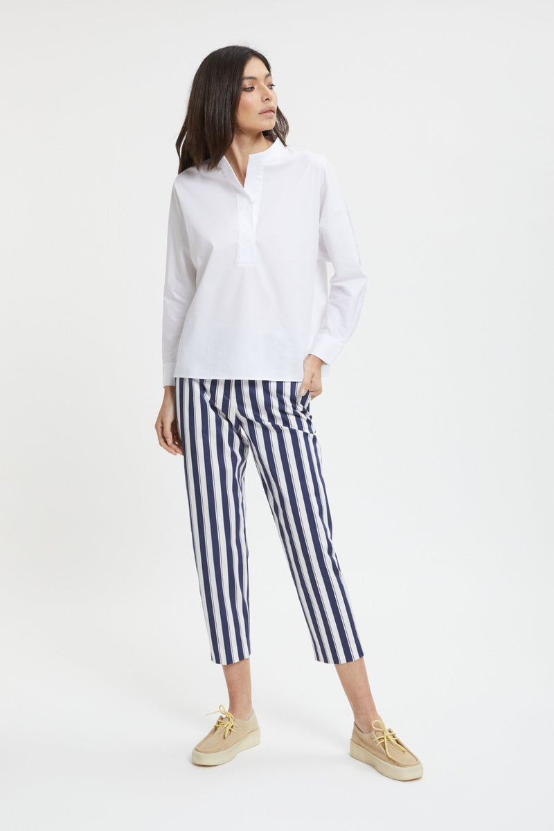 Pantaloni A Righe Sarah Riviera