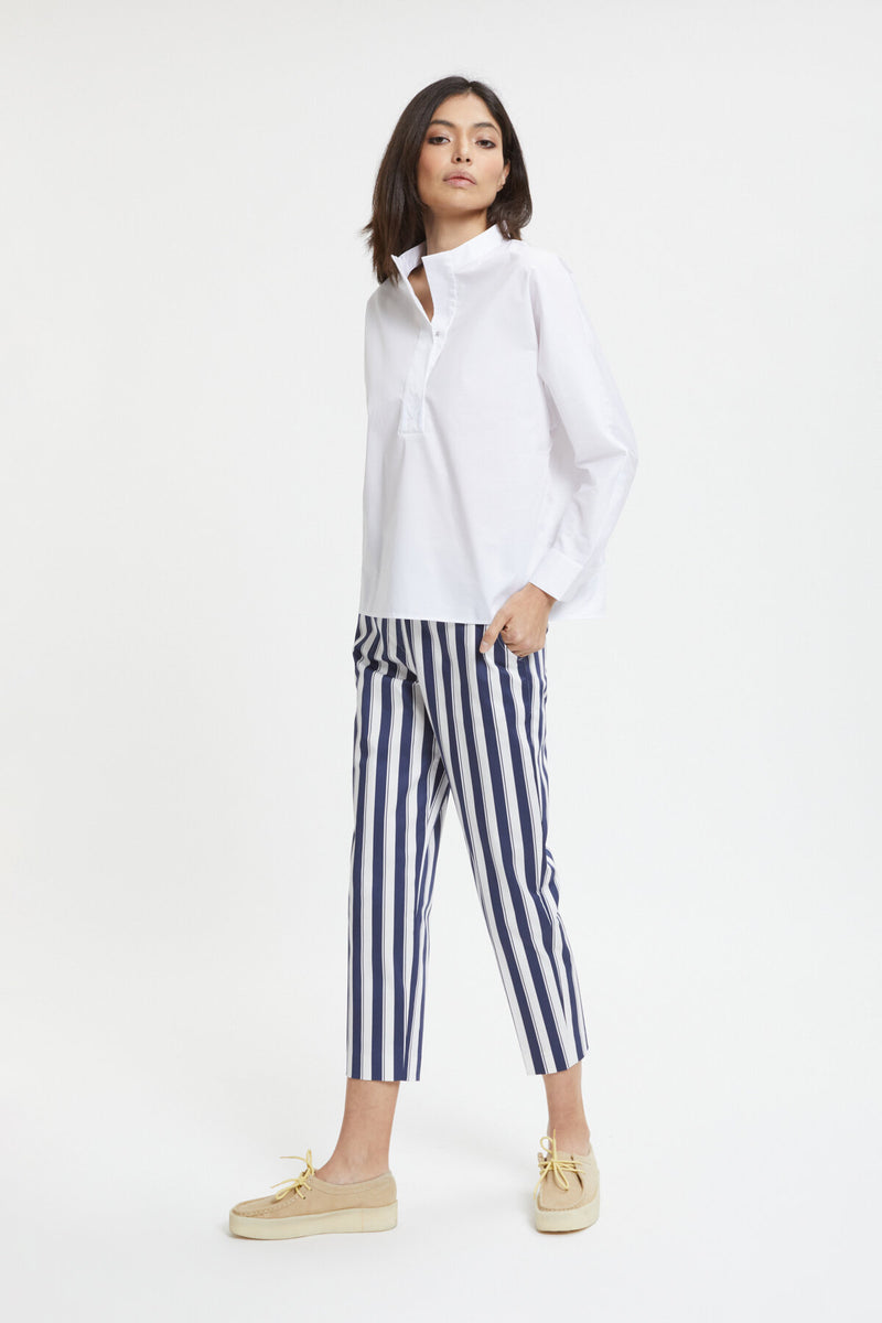 Pantaloni A Righe Sarah Riviera