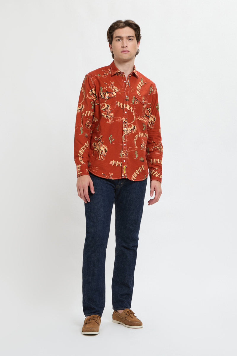 Camicia Texana maniche lunghe