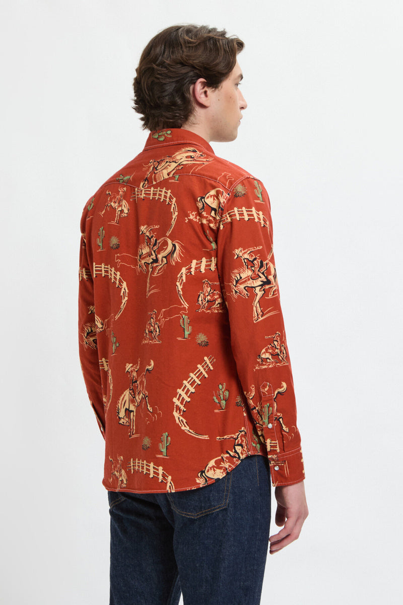 Camicia Texana maniche lunghe