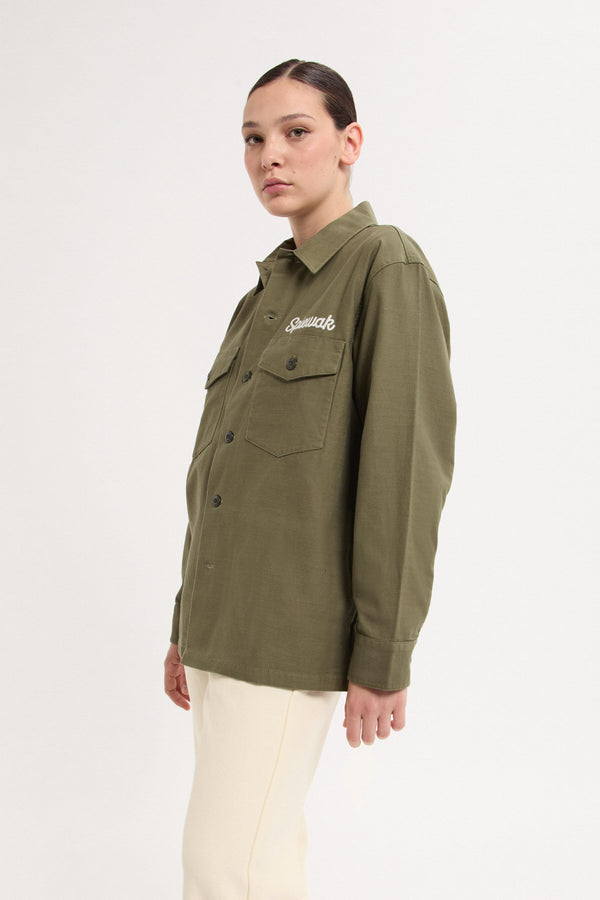 Fatigue Embroidery Shirt