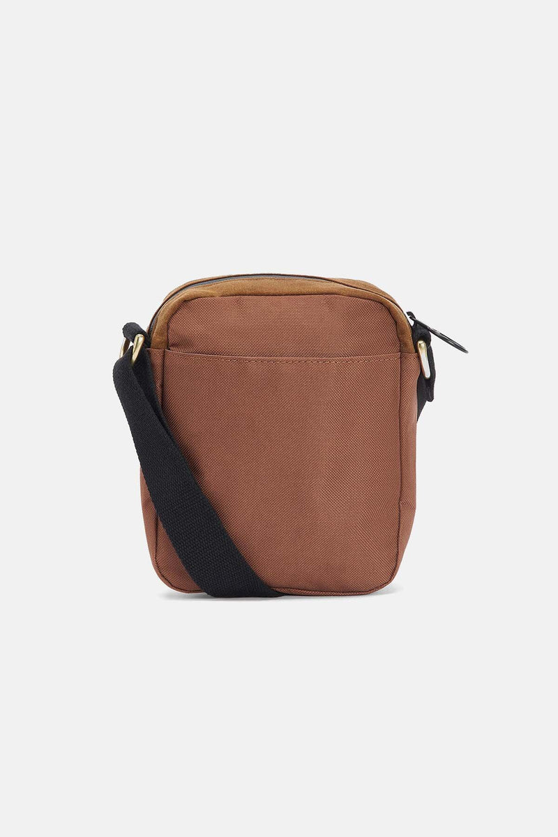 Borsa a tracolla Field in tessuto cerato
