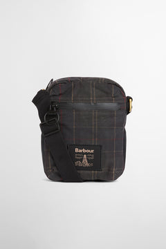 Borsa a tracolla Field in tartan cerato Barbour