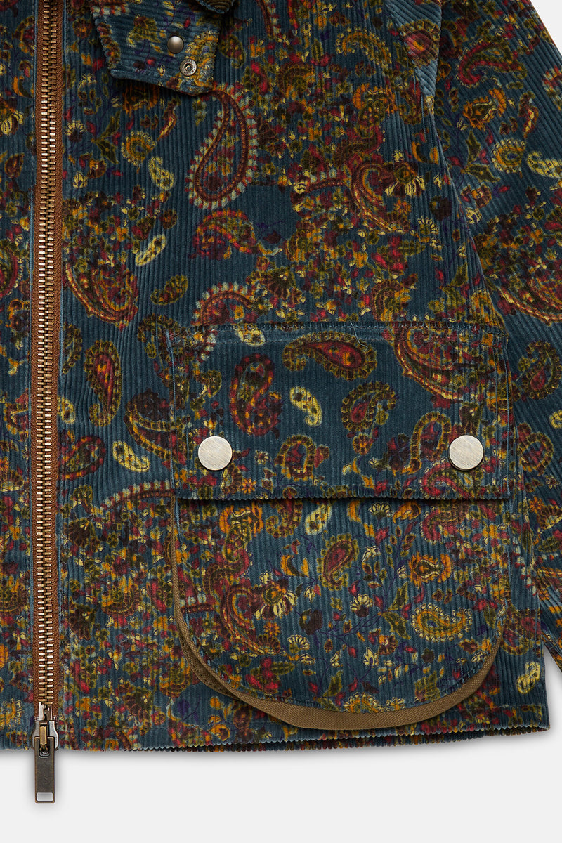 Giacca Barbour Spey Paisley in velluto