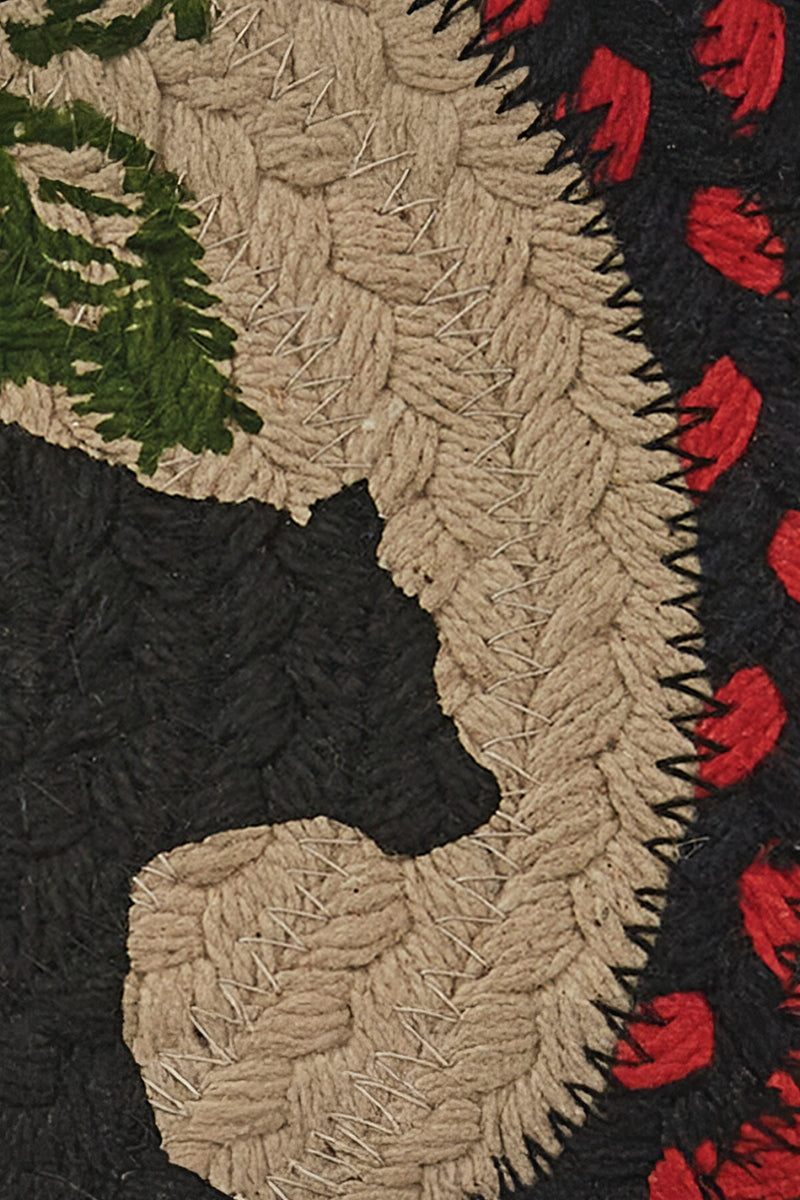 Sottopentola intrecciato Black Bear