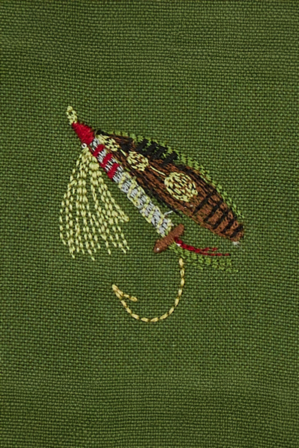 Tovagliolo da pesca a mosca